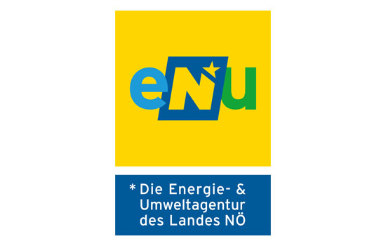 Logo: eNu Die Energie- & Umweltagentur des Landes NÖ