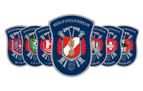 Logos der Berufsfeuerwehren