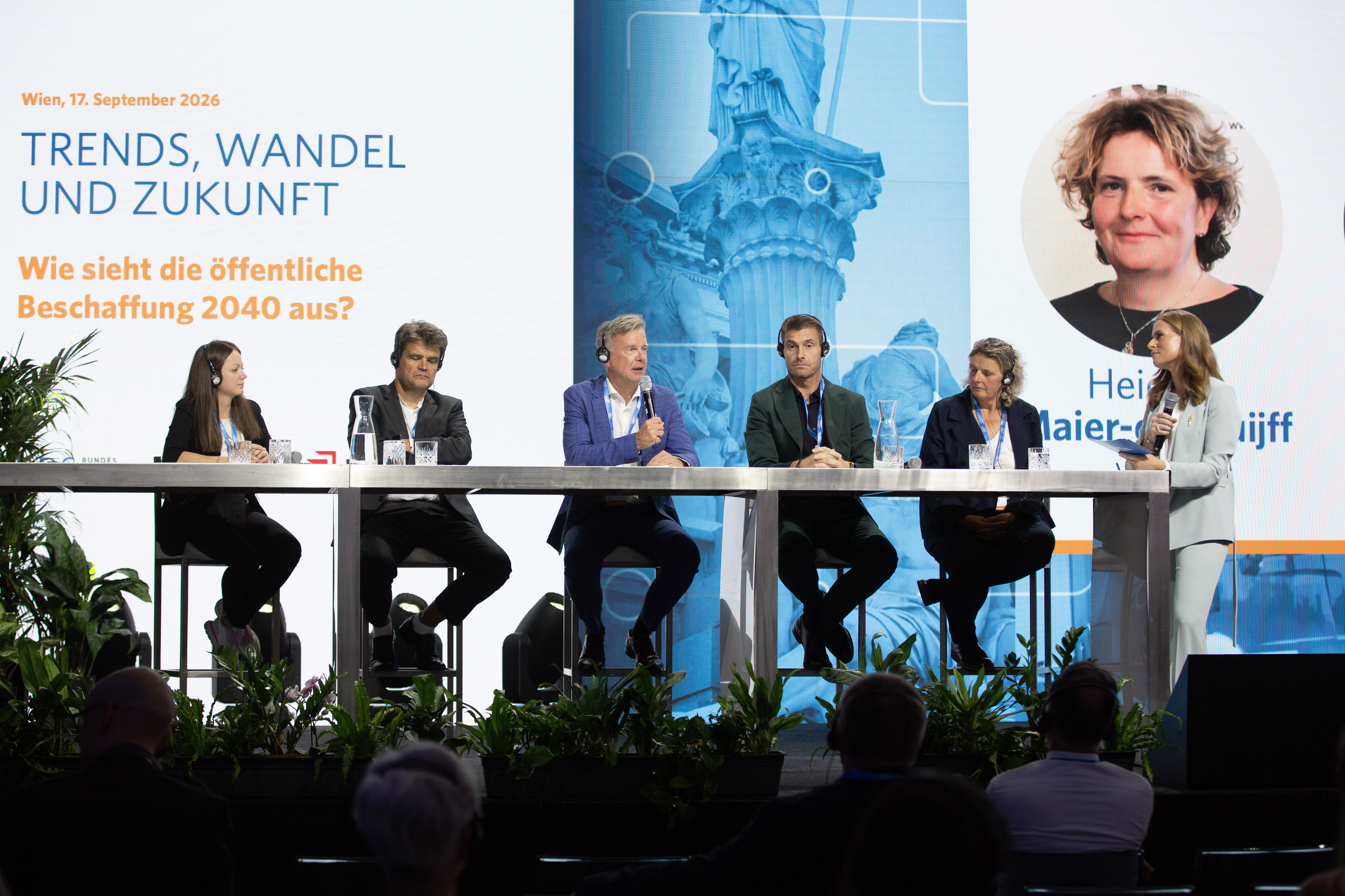 Fokus Panel auf der Bühne