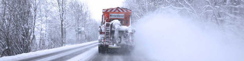 Foto: Kehrfahrzeug von hinten