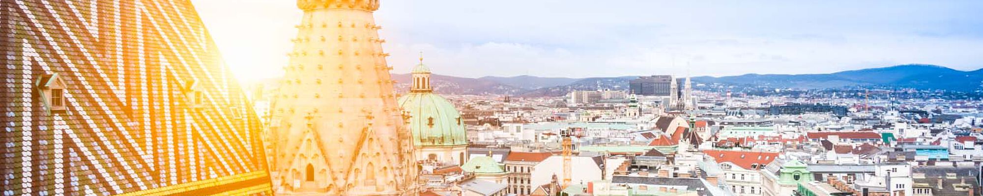 Wien aus der Vogelperspektive