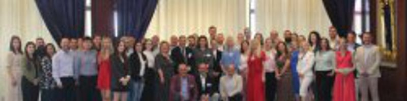 Gruppenfoto der Alumni in Malta.